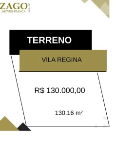Lote/Terreno à venda, 130m² no Vila Regina, Franca