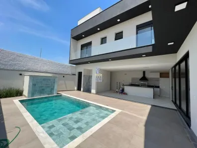 Casa de Condomínio com 3 Quartos à venda, 330m² no Jardim Residencial Dona Lucilla, Indaiatuba