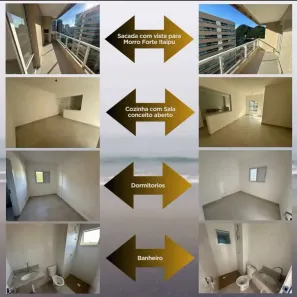 Apartamento com 3 Quartos à venda, 82m² no Canto do Forte, Praia Grande