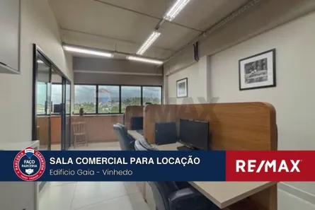 Sala Comercial para alugar, 55m² no Santa Rosa, Vinhedo