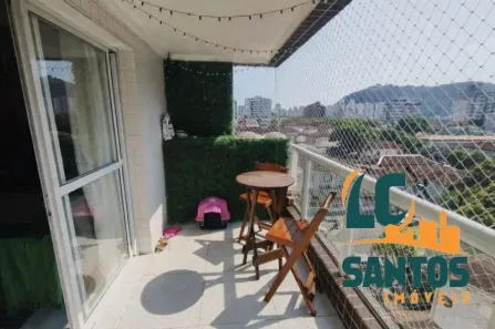 Apartamento com 2 Quartos à venda, 86m² no Vila Belmiro, Santos
