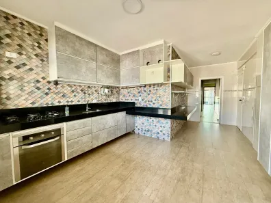 Apartamento com 3 Quartos para alugar, 150m² no Ponta da Praia, Santos