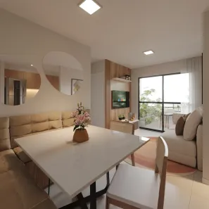 Apartamento com 3 Quartos à venda, 64m² no Alto do Calhau, São Luís