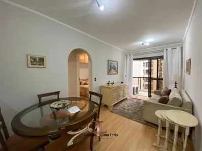 Apartamento com 1 Quarto para alugar, 48m² no Indianópolis, São Paulo