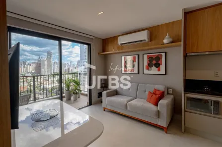 Flat com 1 Quarto à venda, 45m² no Setor Bueno, Goiânia