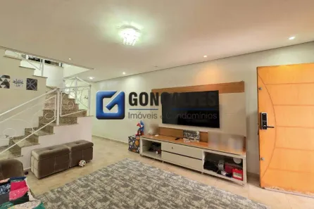 Sobrado com 3 Quartos à venda, 137m² no Vila Francisco Matarazzo, Santo André