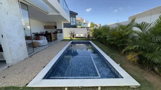 Casa de Condomínio com 4 Quartos à venda, 393m² no Alphaville (Abrantes), Camaçari