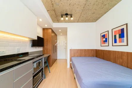 Apartamento com 1 Quarto para alugar, 33m² no Prado Velho, Curitiba