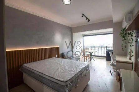Apartamento com 1 Quarto para alugar, 33m² no Vila Cordeiro, São Paulo