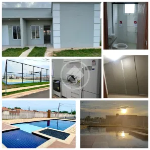 Casa de Condomínio com 2 Quartos à venda, 54m² no Tijucal, Cuiabá