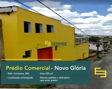 Prédio Comercial à venda, 450m² no Novo Glória, Belo Horizonte
