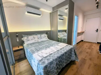 Apartamento com 1 Quarto para alugar, 30m² no Santo Amaro, São Paulo