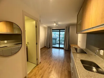 Apartamento com 1 Quarto para alugar, 27m² no Sumaré, São Paulo