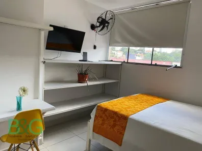 Apartamento com 1 Quarto para alugar, 25m² no Mirandópolis, São Paulo