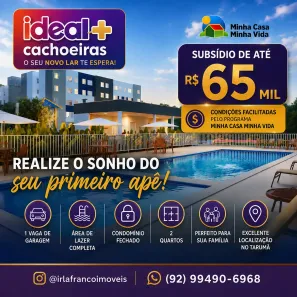Apartamento com 2 Quartos à venda, 37m² no Tarumã, Manaus