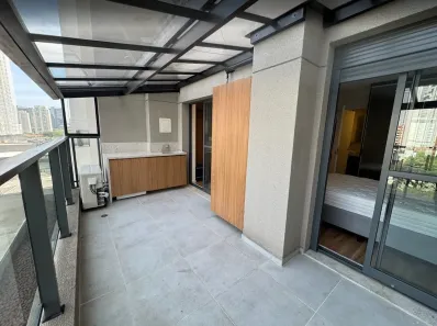 Apartamento com 1 Quarto para alugar, 42m² no Jardim das Acácias, São Paulo