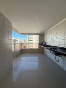 Apartamento com 3 Quartos para alugar, 104m² no Canto do Forte, Praia Grande