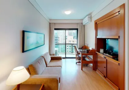 Flat com 1 Quarto à venda, 39m² no Brooklin Paulista, São Paulo