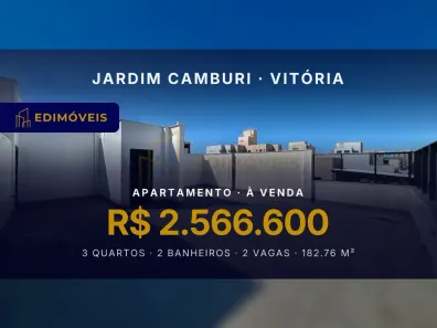 Apartamento com 3 Quartos à venda, 182m² no Jardim Camburi, Vitória