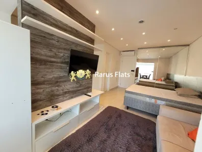 Flat com 1 Quarto para alugar, 38m² no Indianópolis, São Paulo