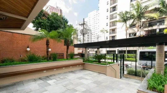 Flat com 1 Quarto para alugar, 40m² no Indianópolis, São Paulo