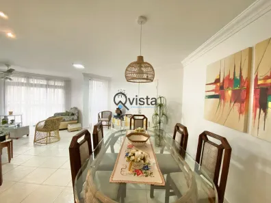 Apartamento com 3 Quartos para alugar, 152m² no Pitangueiras, Guarujá