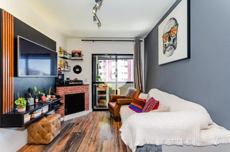 Apartamento com 1 Quarto à venda, 42m² no Bigorrilho, Curitiba