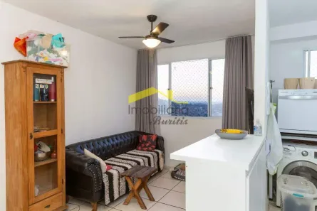 Apartamento com 2 Quartos à venda, 46m² no Palmeiras, Belo Horizonte