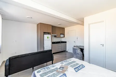 Apartamento com 1 Quarto para alugar, 26m² no Jardim das Américas, Curitiba