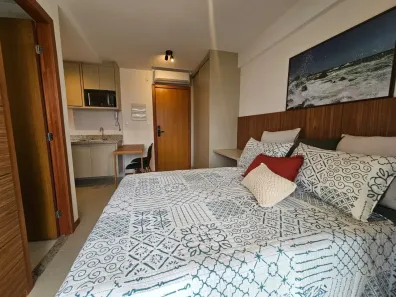 Apartamento com 1 Quarto para alugar, 22m² no Caminho das Árvores, Salvador