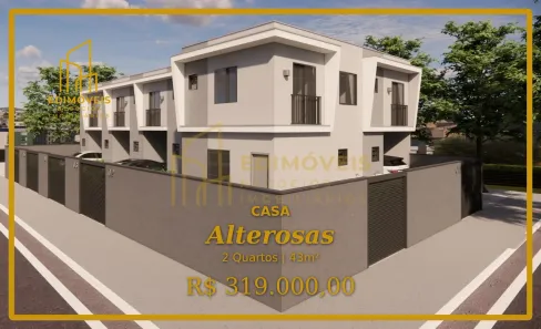 Casa com 2 Quartos à venda, 43m² no Alterosas, Serra