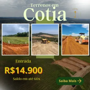 Lote/Terreno à venda, 500m² no Altos de Caucaia (Caucaia do Alto), Cotia
