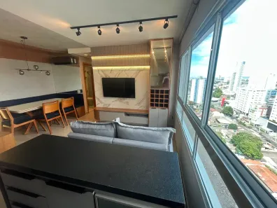 Apartamento com 2 Quartos para alugar, 65m² no Setor Pedro Ludovico, Goiânia