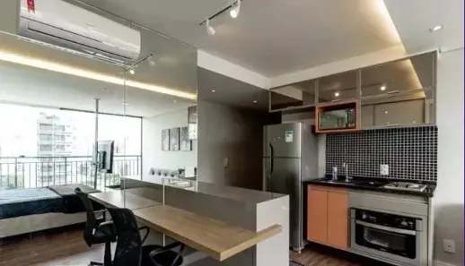 Apartamento com 1 Quarto à venda, 34m² no Indianópolis, São Paulo