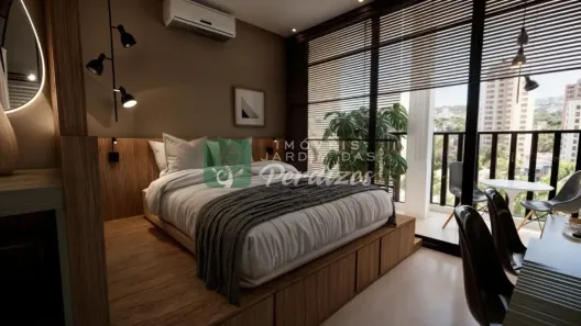 Apartamento com 1 Quarto para alugar, 25m² no Perdizes, São Paulo