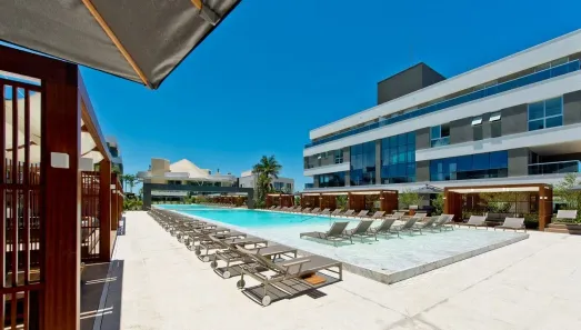 Apartamento com 2 Quartos para alugar, 105m² no Jurerê Internacional, Florianópolis