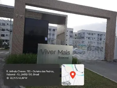 Apartamento com 2 Quartos à venda, 45m² no Outeiro das Pedras, Itaboraí