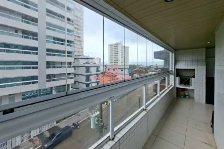 Apartamento com 2 Quartos para venda ou aluguel, 88m² no Aviação, Praia Grande