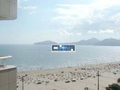 Flat com 1 Quarto para alugar, 44m² no Gonzaga, Santos