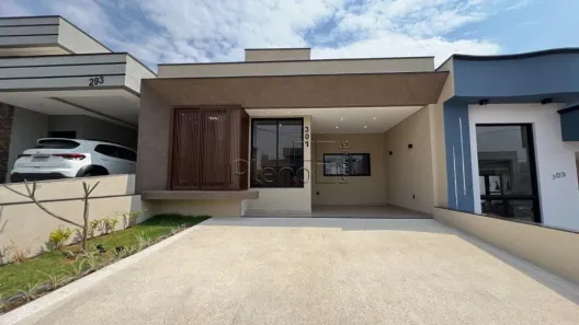 Casa de Condomínio com 3 Quartos à venda, 140m² no Loteamento Park Gran Reserve, Indaiatuba