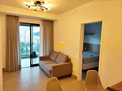 Apartamento com 1 Quarto para alugar, 54m² no Boqueirão, Santos