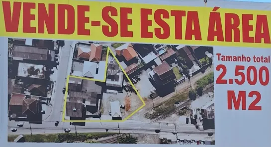 Lote/Terreno à venda, 2500m² no Itaum, Joinville