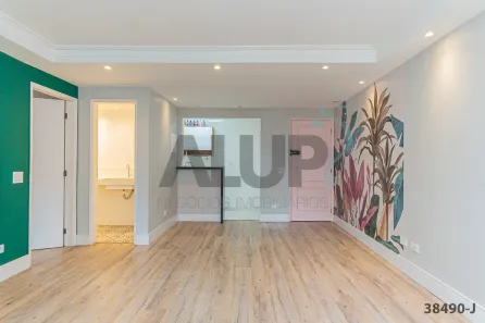 Apartamento com 1 Quarto para alugar, 54m² no Brooklin Paulista, São Paulo