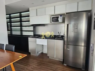Flat com 1 Quarto para alugar, 63m² no Cidade Monções, São Paulo