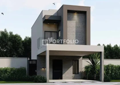 Casa de Condomínio com 3 Quartos à venda, 116m² no Sítios Santa Luzia, Aparecida de Goiânia