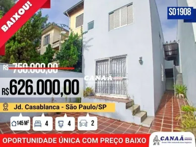 Sobrado com 4 Quartos à venda, 145m² no Jardim Casablanca, São Paulo