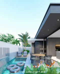 Casa de Condomínio com 3 Quartos à venda, 134m² no Ribeirão do Lipa, Cuiabá