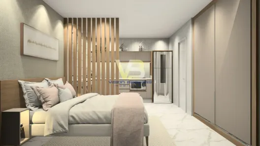Apartamento com 1 Quarto à venda, 22m² no Sítio Cercado, Curitiba