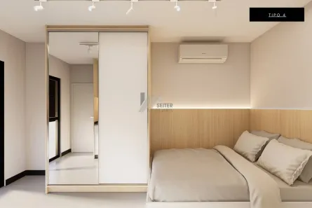 Flat com 1 Quarto à venda, 26m² no Pantanal, Florianópolis