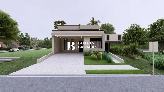 Casa de Condomínio com 3 Quartos à venda, 168m² no Parque Brasil 500, Paulínia